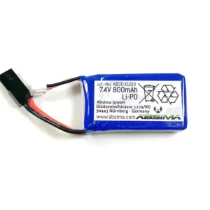 7.4v 800mah Battery Lipo