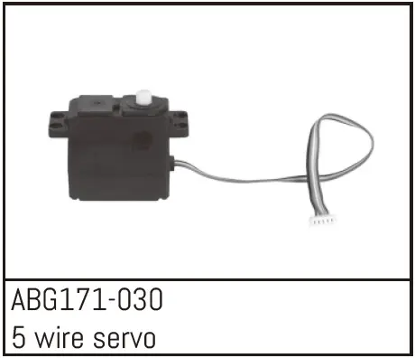 5-Wire Steering Servo (2.2kgs) Incl. Servo Horn