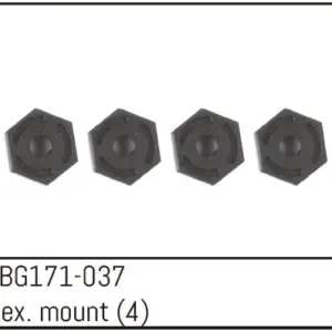Hex Wheel Hubs (4)