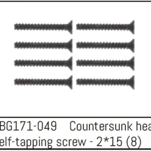 Countersunk Screw M2*15 (8)