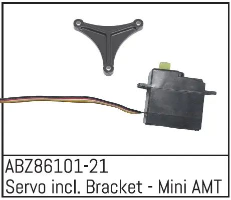 Servo Incl. Bracket - Mini Amt
