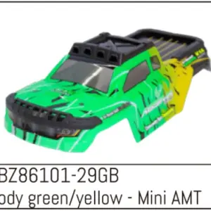 Body Green/Yellow - Mini Amt