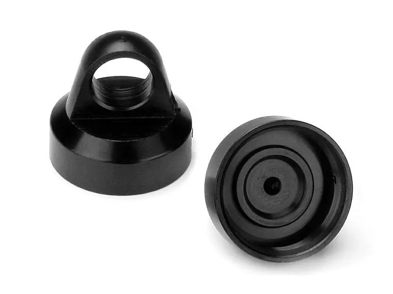 ALUMINUM SHOCK CAP (HARD ANODIZED/2pcs)