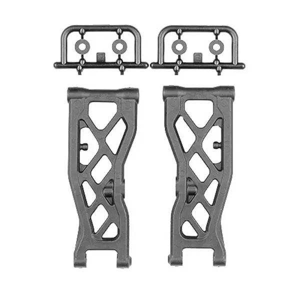 Team Associated Rc10tb84 Ft Carbon Front Suspension Arms 88.5mm