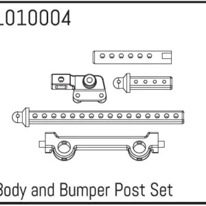 Body and Bumper Post Set