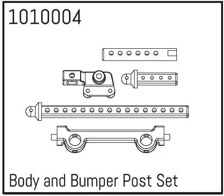 Body and Bumper Post Set