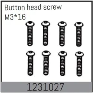 Button Head Screws M3*16 (8)