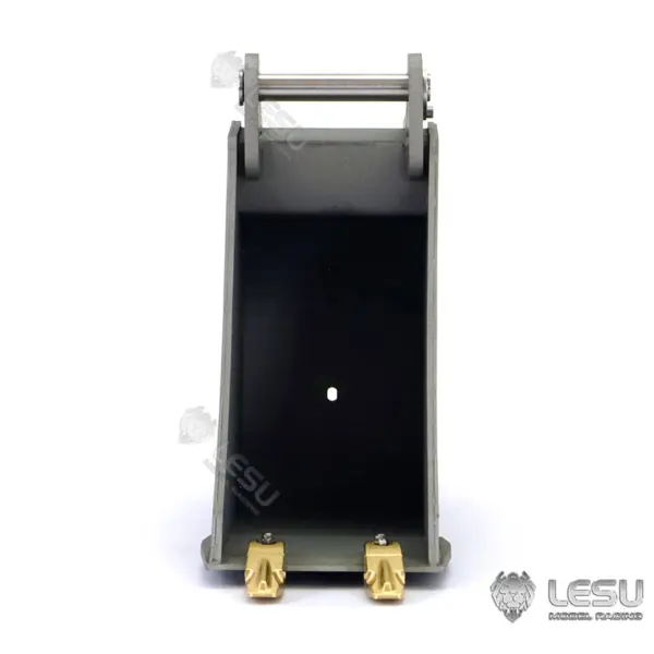 LESU 1/14 RC Model Metal Hydraulic Aoue ET30H Wheeled Excavator Digger Quick Coupler Openable Bucket Small Bucket