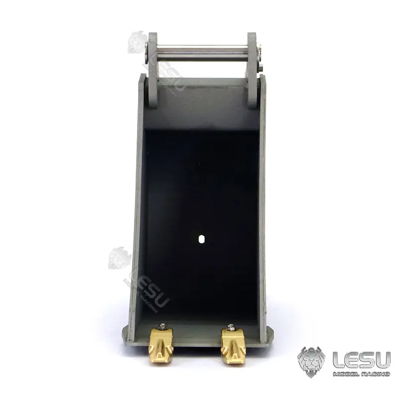 LESU 1/14 RC Model Metal Hydraulic Aoue ET30H Wheeled Excavator Digger Quick Coupler Openable Bucket Small Bucket
