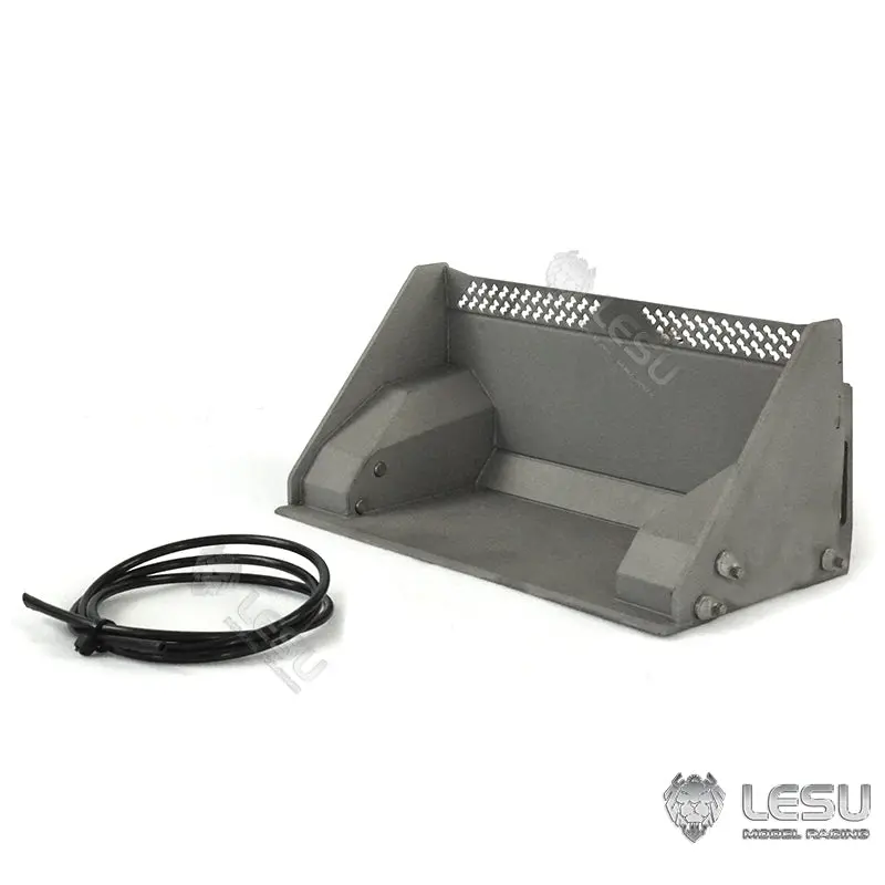 LESU 1/14 Scale Hydraulic Radio Controlled Loader Aoue LT5 Tracked Skid-Steer Loader Sweeper Dozer Blade Gripper Hay Clamp