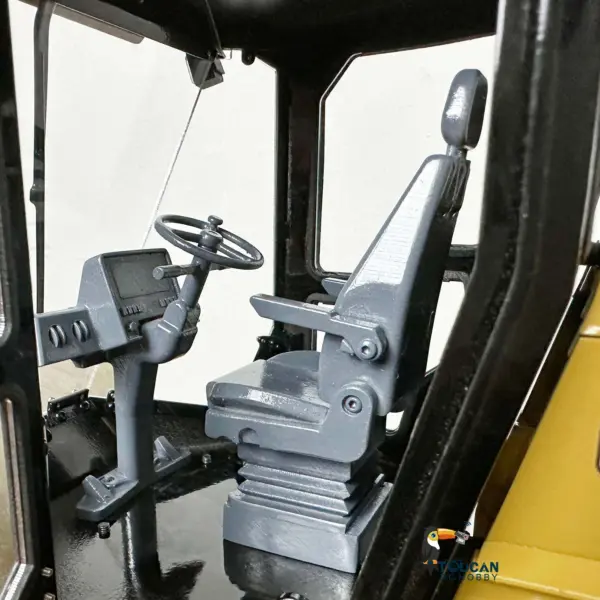 JZM Metal 1/12 CS11 Assembled Painted RC Road Roller Remote Control Engineering Vehicles Car Models FlySky I6S Radio System