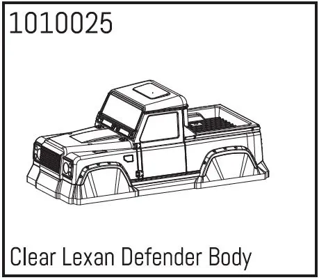 Clear Lexan Defender Body