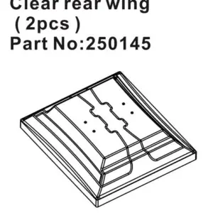 Clear Rear Wing, Speck-B (2)