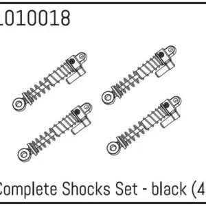 Complete Shocks Set - black (4)