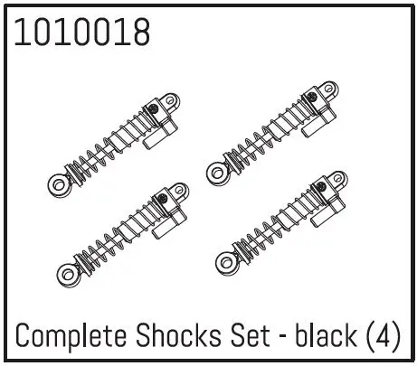 Complete Shocks Set - black (4)