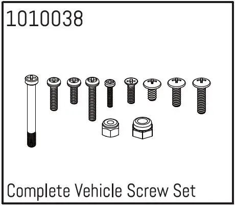 Complete Vehicle Screw Set