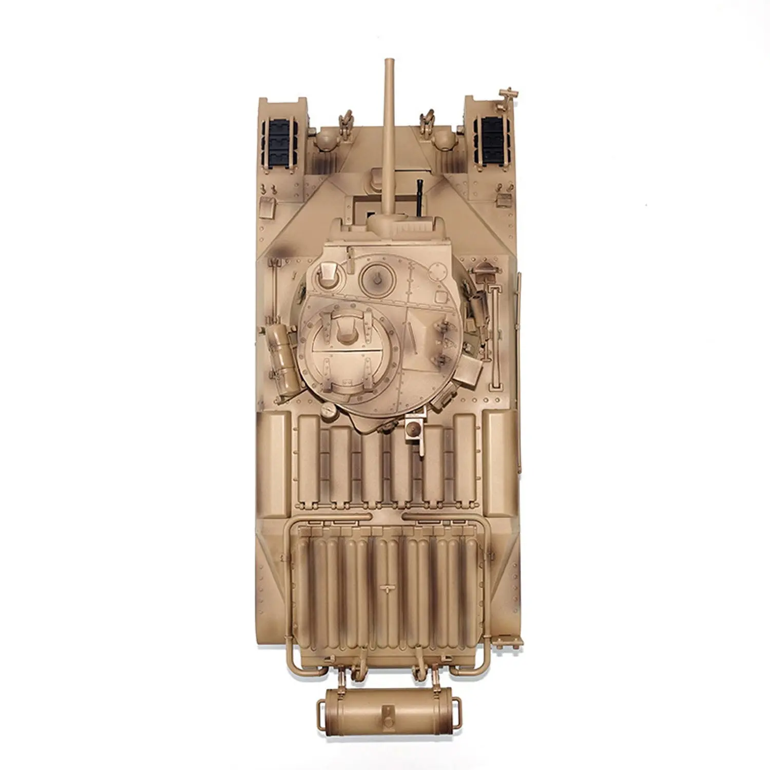 1/16 RC Tank Matilda III IV Tongde IR Turret Rotary 320 Degree Electric Remote Control Military Vehicle Metal Gearbox Road Wheel