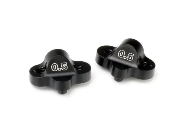DUAL PIVOT BLOCK SET FR/RF 0.5 DEGREE (BLACK)