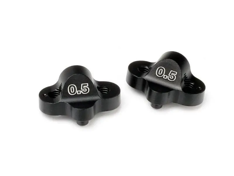 DUAL PIVOT BLOCK SET FR/RF 0.5 DEGREE (BLACK)