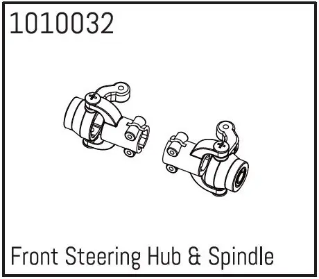 Front Steering Hub & Spindle