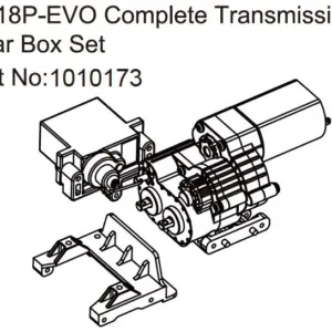 Gear Box Harv./RV - EVO 1:18