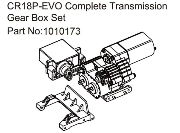 Gear Box Harv./RV - EVO 1:18
