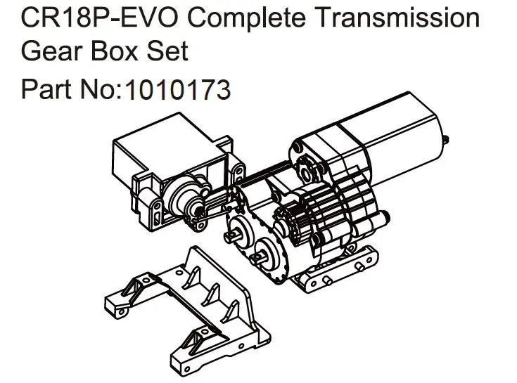 Gear Box Harv./RV - EVO 1:18