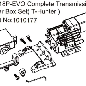 Gear Box T-Hunter - EVO 1:18