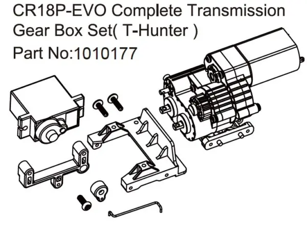 Gear Box T-Hunter - EVO 1:18