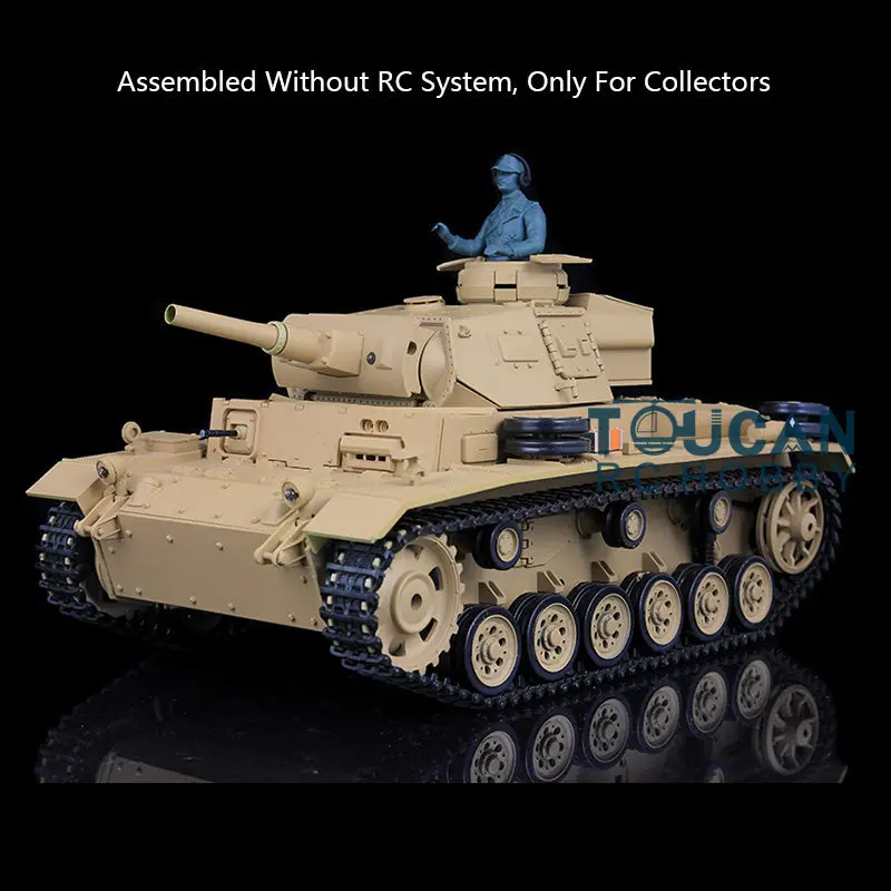 Henglong 1/16 German Panther III H Static Plastic Tank 3849 Model W/O RC System