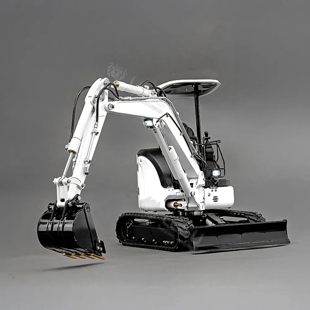 Metal LESU PC30 1/14 RC Hydraulic Excavator Mini Pump 6CH Plunger-type Valve Remote Control Digger RTR Flysky ST8 Radio Battery