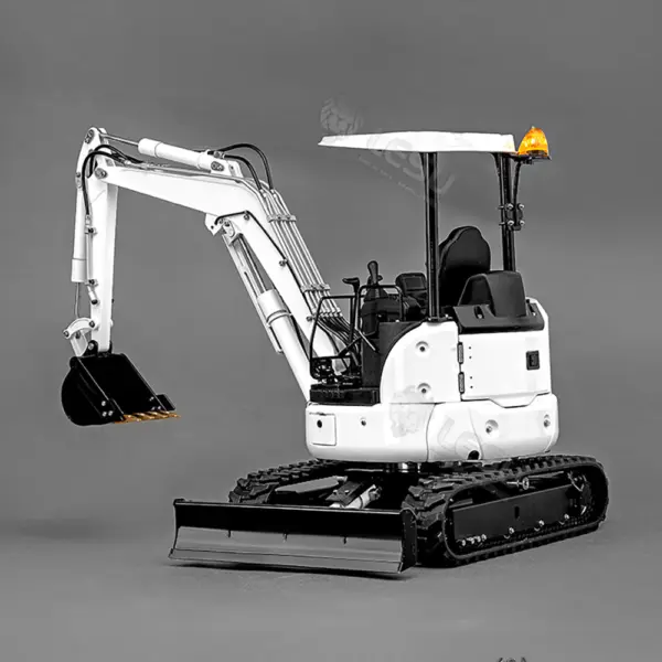 Metal LESU PC30 1/14 RC Hydraulic Excavator Mini Pump 6CH Plunger-type Valve Remote Control Digger RTR Flysky ST8 Radio Battery
