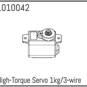 High-Torque Servo 1kg/3-wire