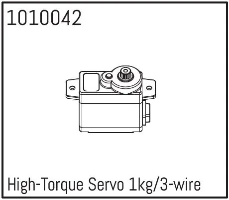 High-Torque Servo 1kg/3-wire