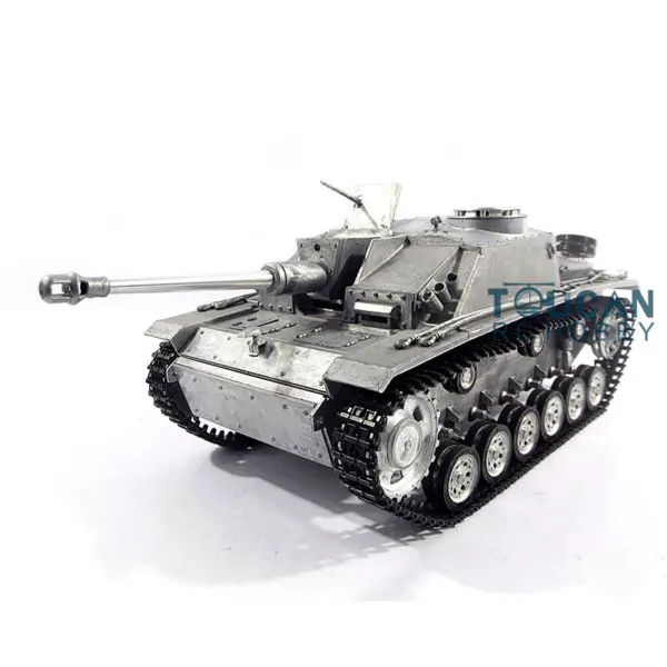 1:16 Mato Metal Infrared Ver German Stug III Barrel Recoil RTR Radio Controlled Tank 1226 W/ Receiver Mainboard Road Wheels
