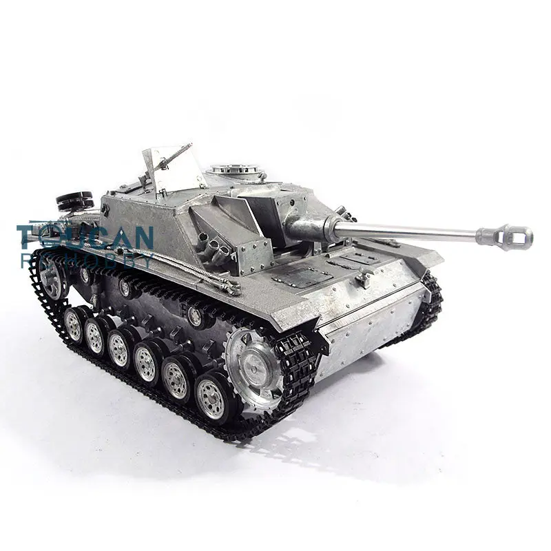1/16 Mato Metal Infrared Ver German Stug III KIT Remote Controlled Tank 1226 Shooting Unit Gearbox WITHOUT Battery Radio