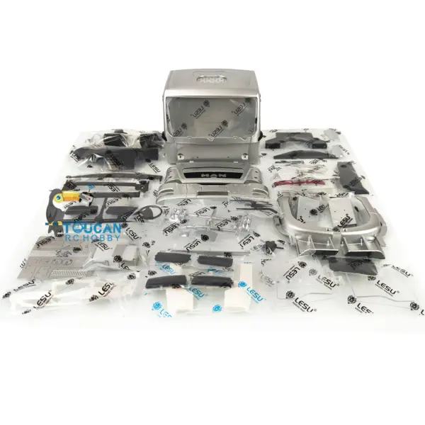LESU 1/14 8x8 Radio Controlled Metal Roll on/off Hydraulic Truck A0014 Crane Dumper Tipper Reversing Valve Motor Servo ESC DIY Car Model