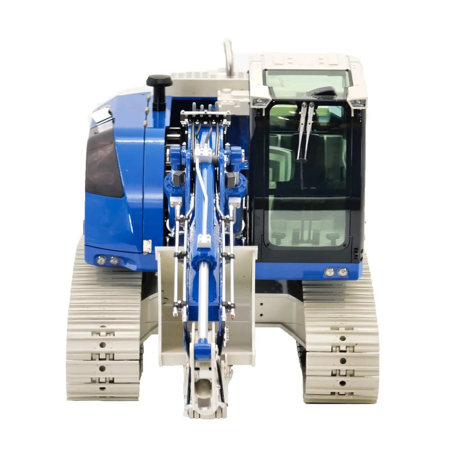 1/14 Metal 2Arms RC Hydraulic Tracked Excavator JDM-208 R920 Radio Control Digger Engineering Vehicle Sound System Battery