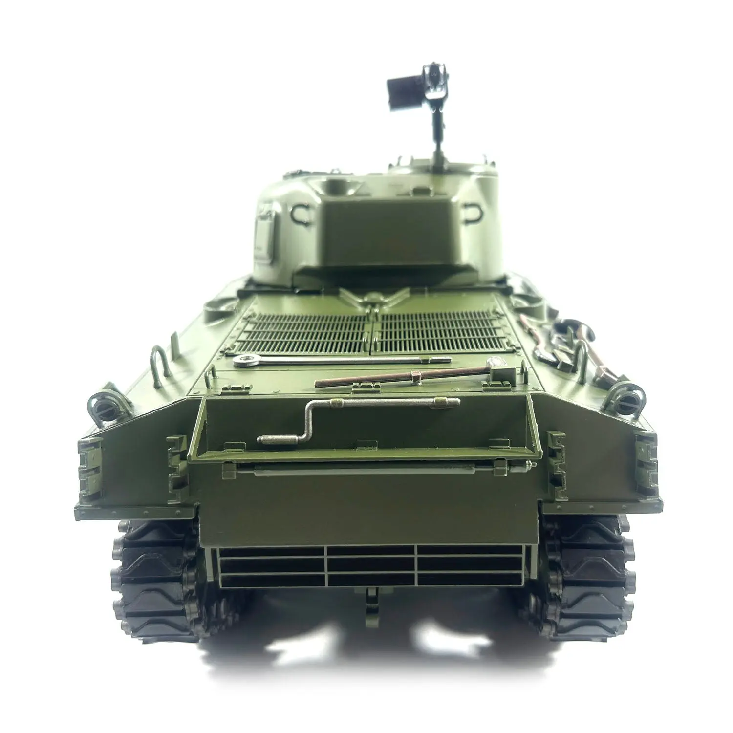 1/16 Mato Infrared Ver M4A3 Sherman KIT Metal Remote Controlled Tank 1230 Barrel Recoil Gearbox WITHOUT Radio Battery Receiver