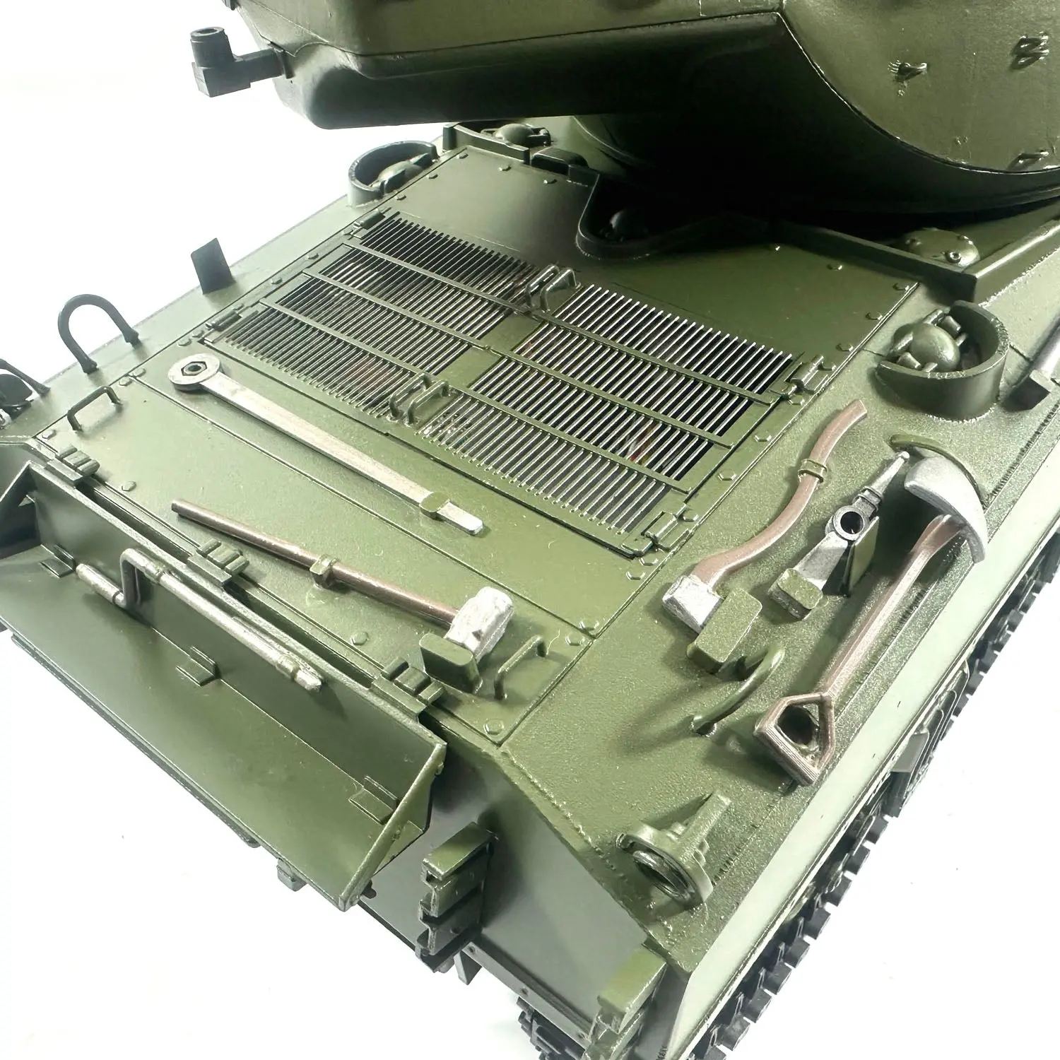 Mato 1/16 100% Metal M36B1 Destroyer Infrared Ver KIT Remote Controlled Tank 1231 Barrel Recoil Servo Tracks Driving Wheel Gearbox