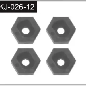Hex Wheel Hubs (4)