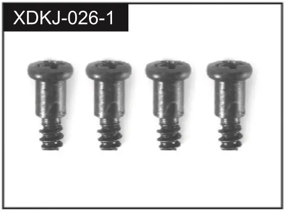 3* 8 Screws (4)