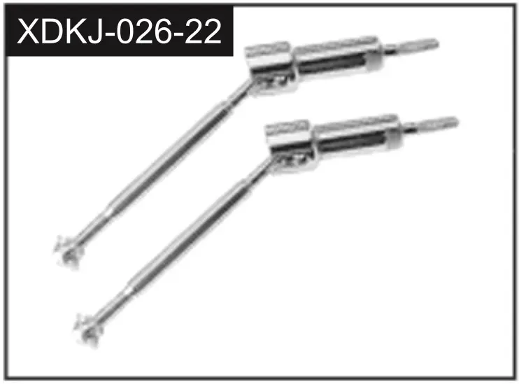 Rear Dog Bones & Axles (2)