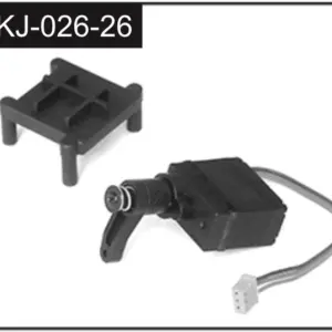 Servo With Arm & Mounting Plate