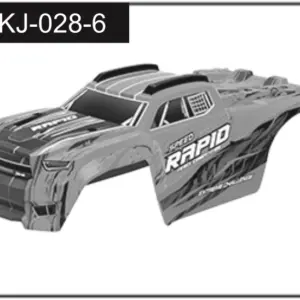 Orange Car Body (Rapid)