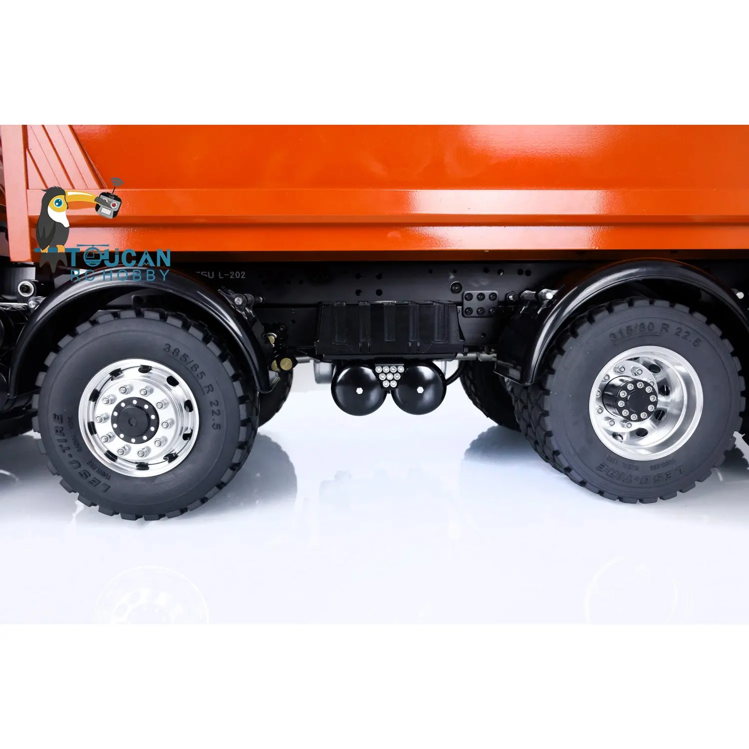 Customized LESU 1/14 8x8 Hydraulic RC Dumper Truck RTR Remote Controlled Tipper Simulation Model DIY Car Model Motor Servo ESC