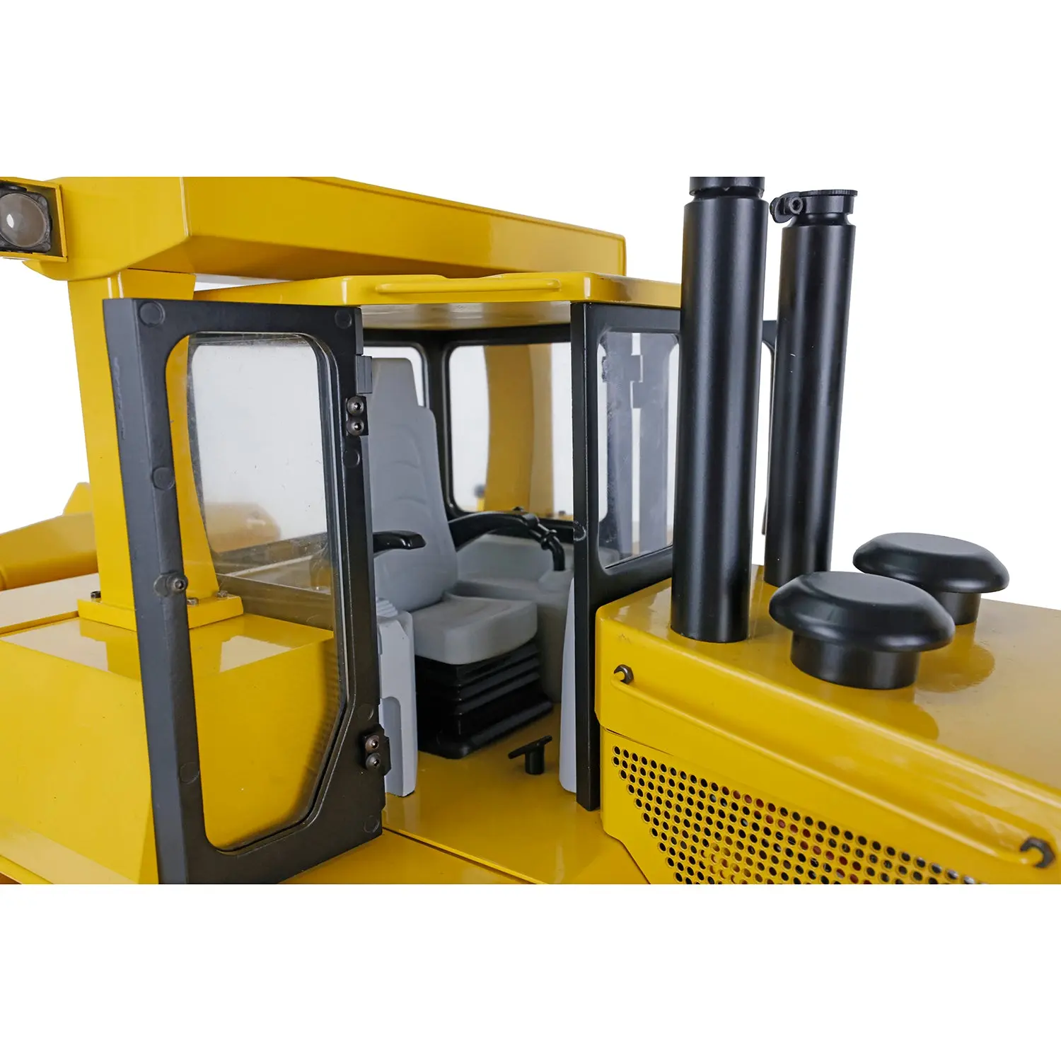 JDMODEL Metal 1/14 RC Bulldozer DXR2 JDM-98 Hydraulic Dozer Construction Vehicle Truck Model Radio Light Sound Pump Cylinder Tracks ESC Motor