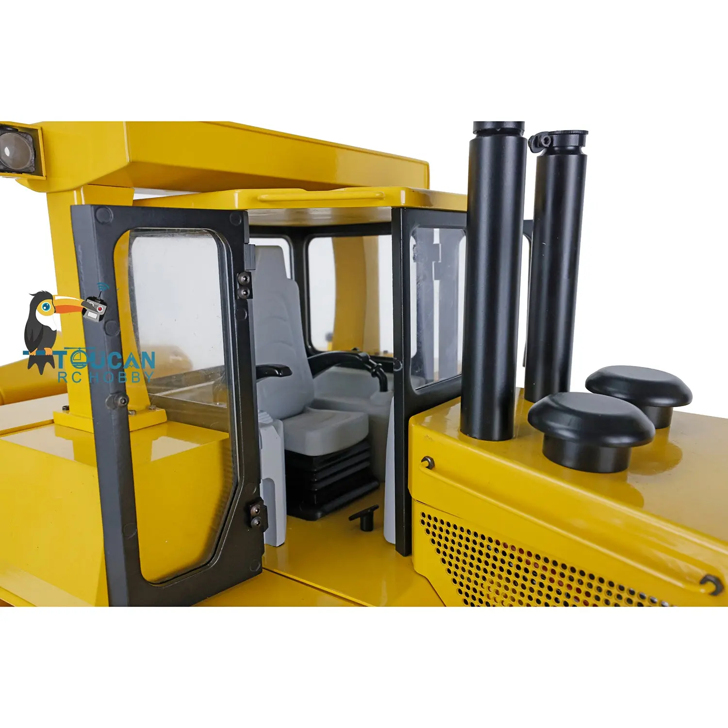 1/14 JDMODEL DXR2 Metal RC Hydraulic Bulldozer Radio Controlled Dozer Construction Vehicle 201 New Sound Module