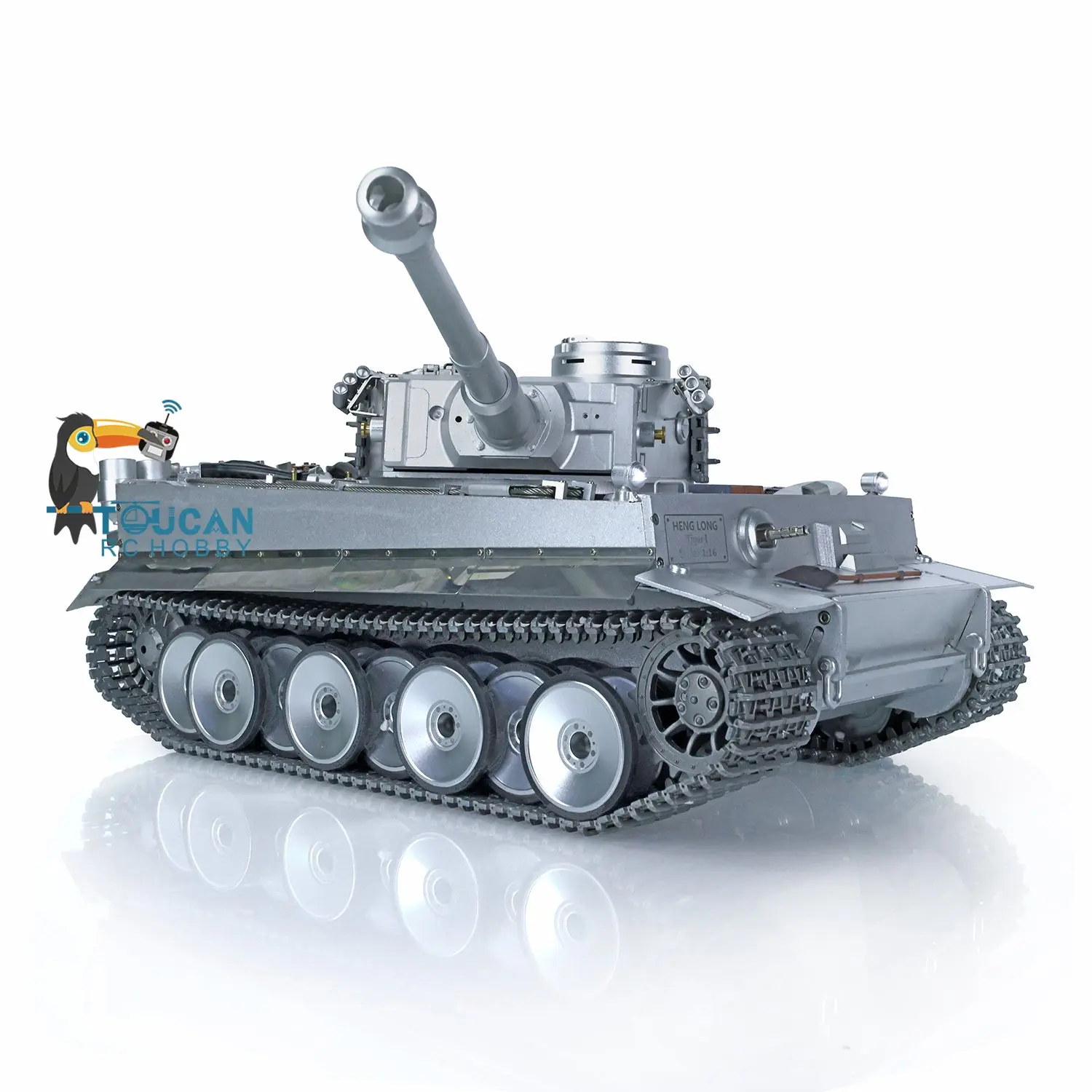 BEST SELLING Henglong 1/16 Upgraded Full Metal German Tiger I Ready to Run Remote Control Tank 3818-Pro Military Main Battle Tank