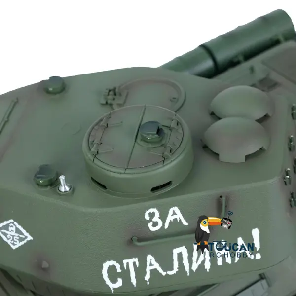 2.4G Henglong 1/16 Scale 7.1 Plastic Soviet T34-85 RTR RC Tank 3909 360 Degrees Turret